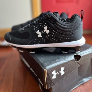 Under Armour Women’s Glyde TPU Softball Cleats Black 7